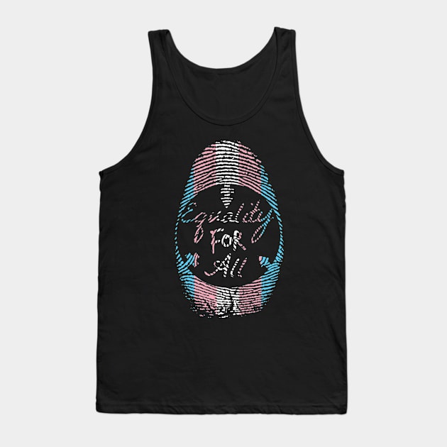 Trans - Identity Tank Top by EqualityForAll